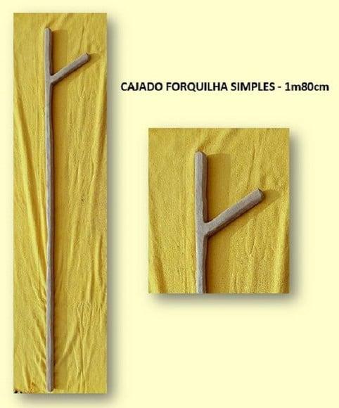 Cajado Forquilha Simples - 180cm