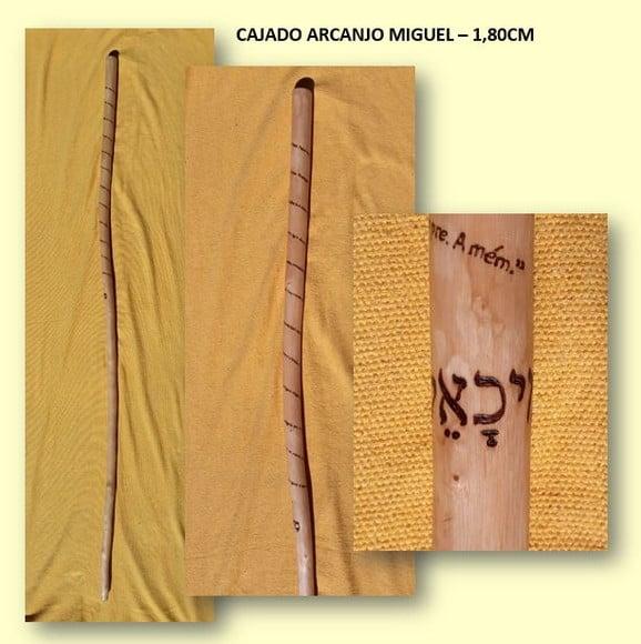 Cajado Pastor Arcanjo Miguel 180cm