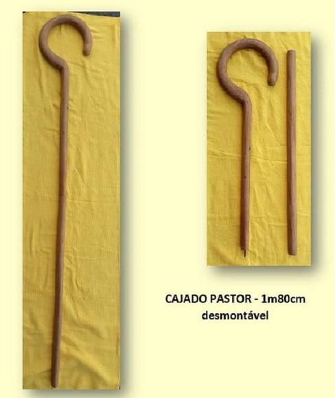 Cajado Pastor - 1,80cm Desmontável
