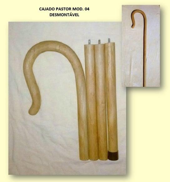 Cajado Pastor Mod 04 Desmontável 1m80cm