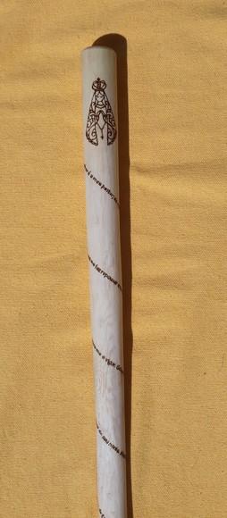 Cajado Pastor Salmo 23 N.sra Aparecida. 80cm