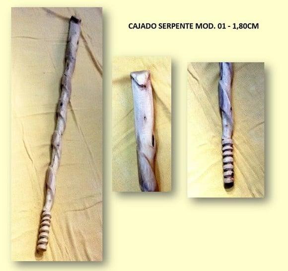 Cajado Serpente Mod. 01 - 1,80cm