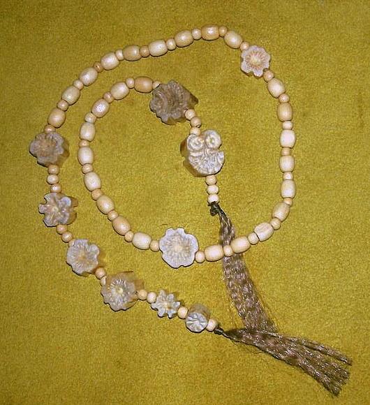 JAPAMALA EM MADEIRA (PAGAN PRAYER BEADS)