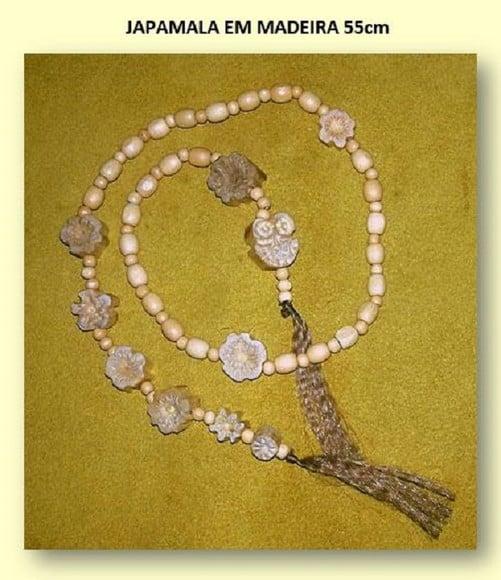 JAPAMALA EM MADEIRA (PAGAN PRAYER BEADS)