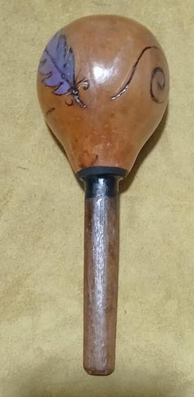 Maraca Mini 17cm Altura Imagens Variadas