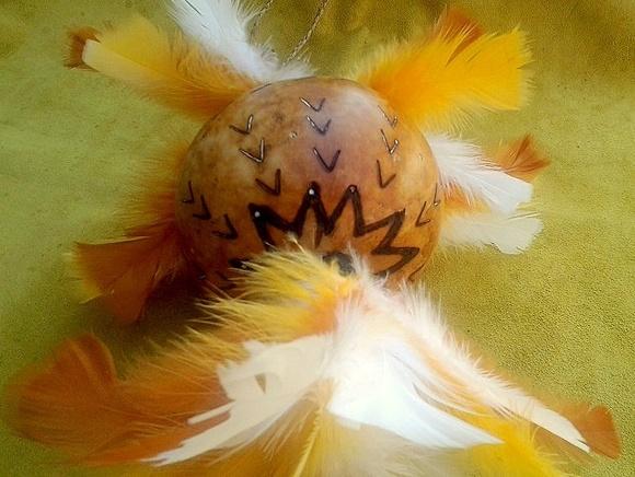 MARACA MOD. 10 PENAS MARROM