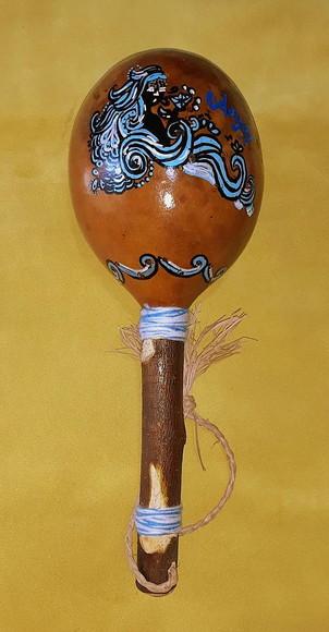 Maraca Pintada Yemanjá