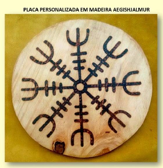 PLACA AEGISHJALMR 28CM