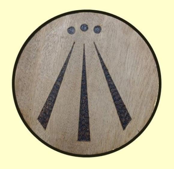 Placa Awen Mod. 01 15cm