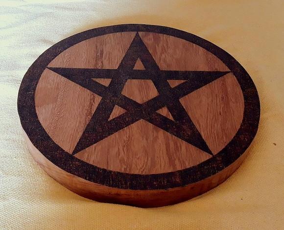 Placa Pentagrama Mod. 02 39cm