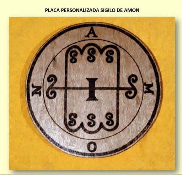 PLACA SIGILO DE AMON 28CM