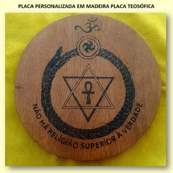 PLACA TEOSÓFICA 28CM