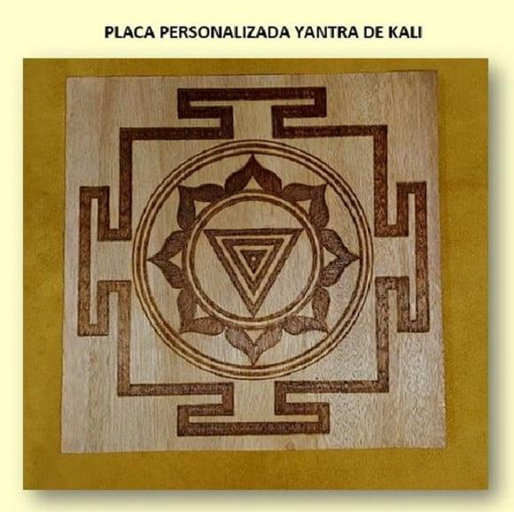 PLACA YANTRA DE KALI