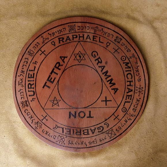Placa Tetragramaton 28cm