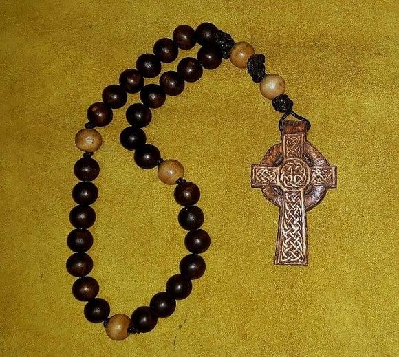 Rosario Anglicano Cruz Celta (pagan Prayer Beads)
