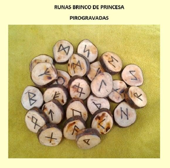 Runas de Brinco de Princesa 25 Peças