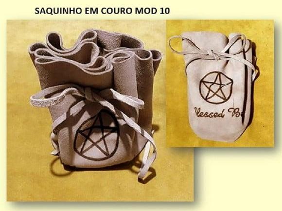 Saquinho / Toalha Couro Blessed Me 45cm Mod.01