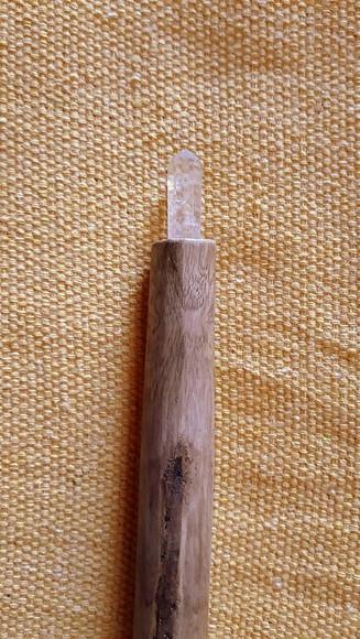 Varinha Amendoeira com Cristal e Cobre Mod. 07
