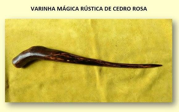 Varinha Cedro Rosa Rústica