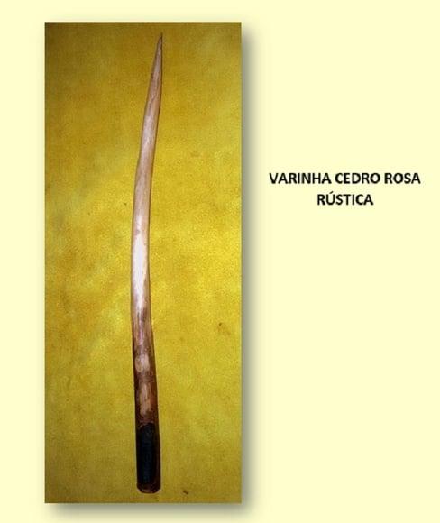Varinha Cedro Rosa Rústica