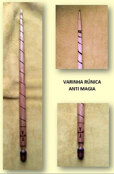 Varinha Rúnica Anti Magia