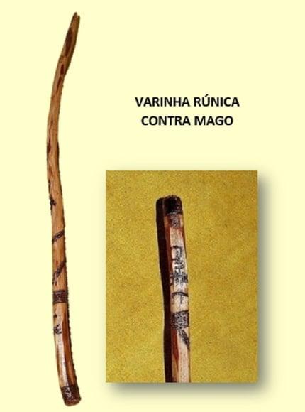 Varinha Rúnica Contra Mago 40cm