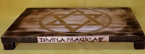 ALTAR ESTRELA DE SEIS PONTAS 70cm x45cm x 4cm