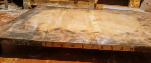 ALTAR MESA EM MADEIRA 1,00 X 1,20 X 0,14