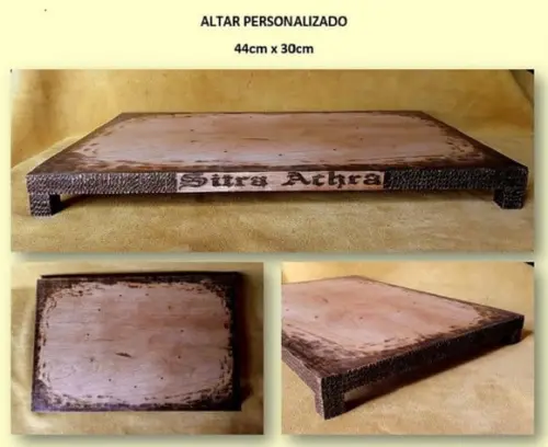 ALTAR MESA PERSONALIZADO 44cm x 30cm