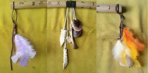 Bastão Que Fala em Bambu Mod. 01
