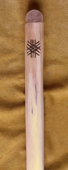 Bengala Bola de Cristal - 90cm