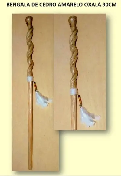 Bengala Torneada Oxalá - 90cm