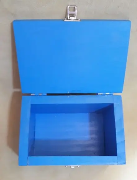 Caixa de Madeira para Tarô / Oráculo Lua 12 x 12 x 17