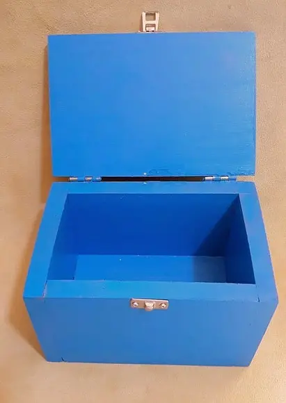 Caixa de Madeira para Tarô / Oráculo Lua 12 x 12 x 17