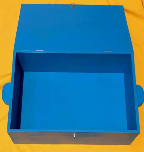 Caixa de Madeira para Objetos Mágicos Yemanjá 48x18x68