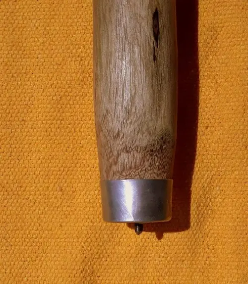 Cajado Alma de Ferro com Druza de Cristal 1,80cm