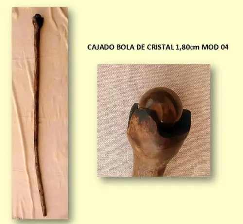 Cajado Bola de Cristal Mod 04 1,80cm