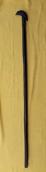 Cajado Corvo Entalhado 1,80cm