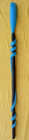 Cajado Cobra Naja Azul 1,80cm