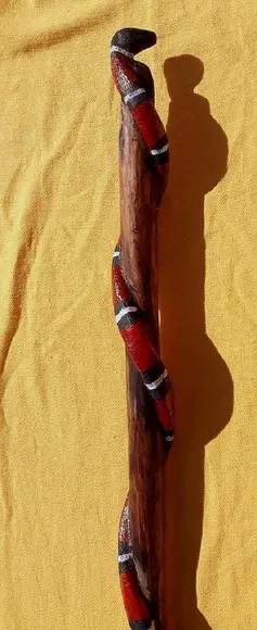 Cajado Cobra Coral 1,80cm