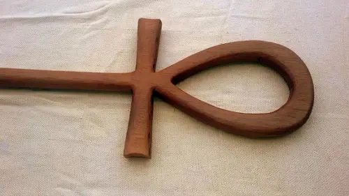 Cajado Cruz Ankh / Ansata - 1m80cm