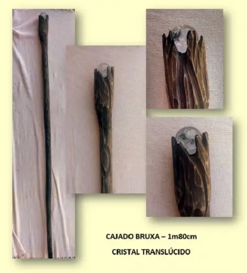Cajado de Bruxa Mod. 02 - 1m80cm