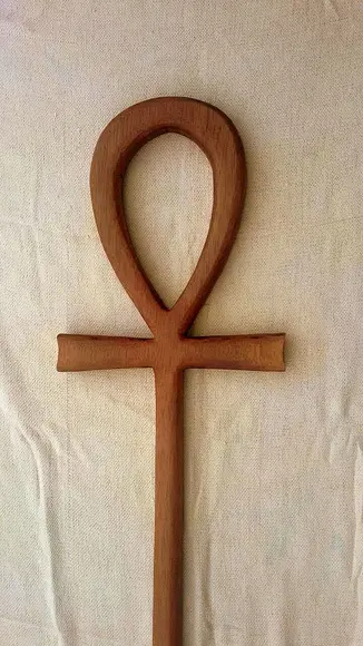 Cajado Cruz Ankh / Ansata - 1m80cm