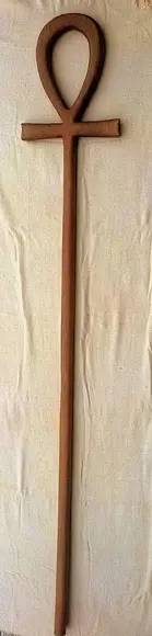 Cajado Cruz Ankh / Ansata - 1m80cm