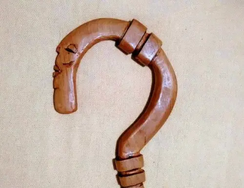 Cajado de Oxalá Entalhado 1m80cm