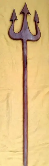 Cajado de Madeira Poseidon / Netuno 1,80cm