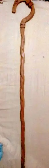 Cajado de Oxalá Entalhado 1m80cm