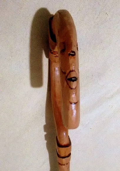 Cajado de Oxalá Entalhado 1m80cm