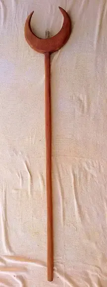 Cajado Lua com Cristal 180cm Mod. 01