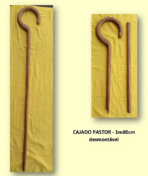 Cajado Pastor - 1,80cm Desmontável
